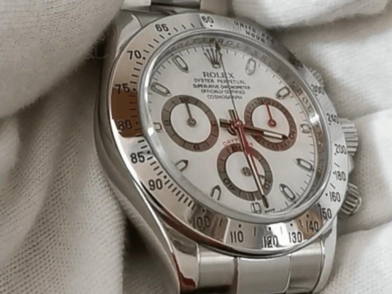 Revisione e ripristino estetico Rolex Daytona ref. 116520